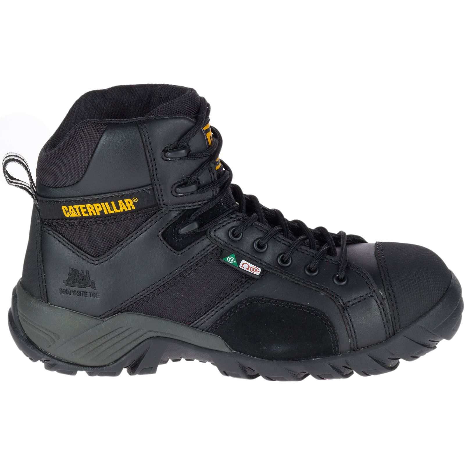 Caterpillar Women's Argon Hi Composite Toe Csa Work Boots Black CAT-32167